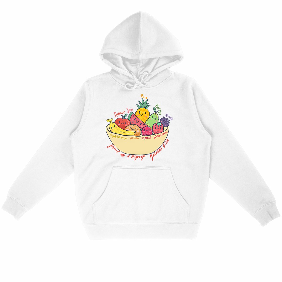Fruit de l'Esprit / Sweat à capuche