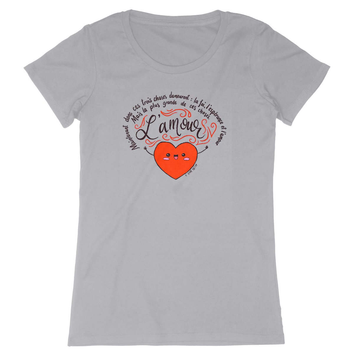L'Amour / T-shirt Femme 100% Coton BIO - EXPRESSER