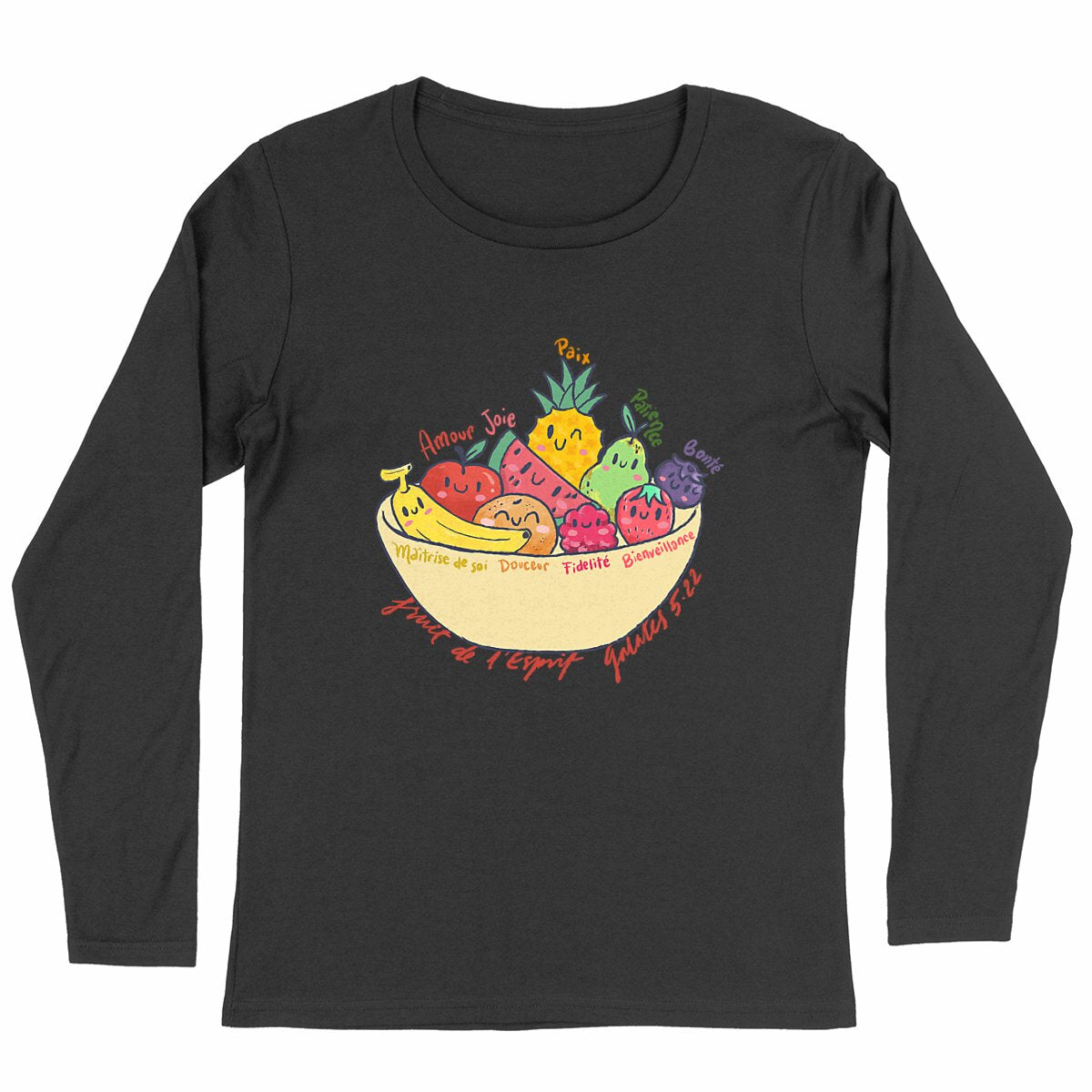 Le fruit de l'Esprit - Tshirt Femme manches longues