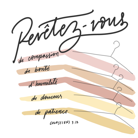 Revêtez-vous ... / Colossiens 3.12