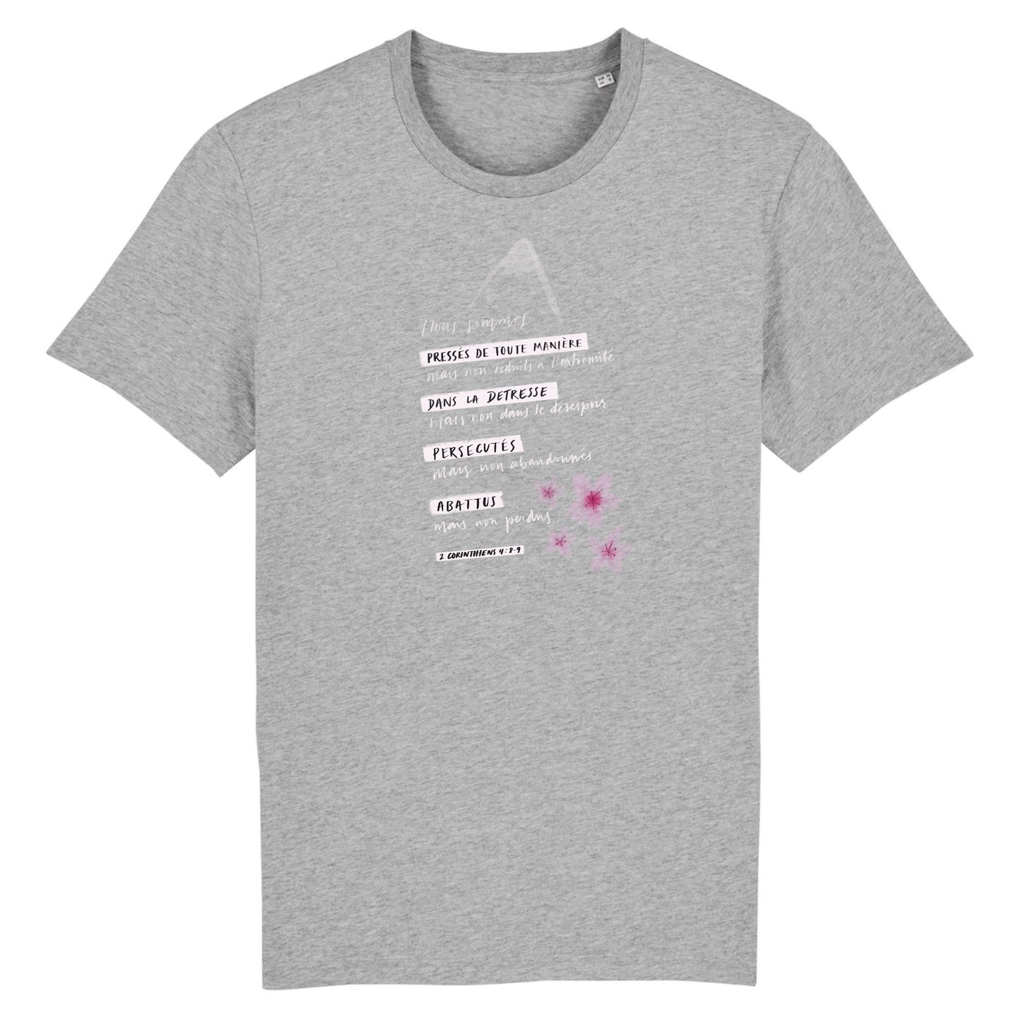 2 Cor 4:7-9 / T-shirt Unisexe - Coton BIO - CREATOR