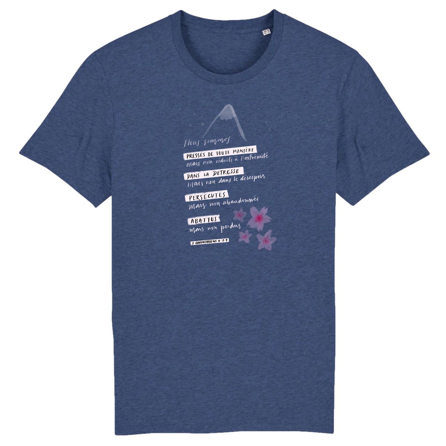 2 Cor 4:7-9 / T-shirt Unisexe - Coton BIO - CREATOR