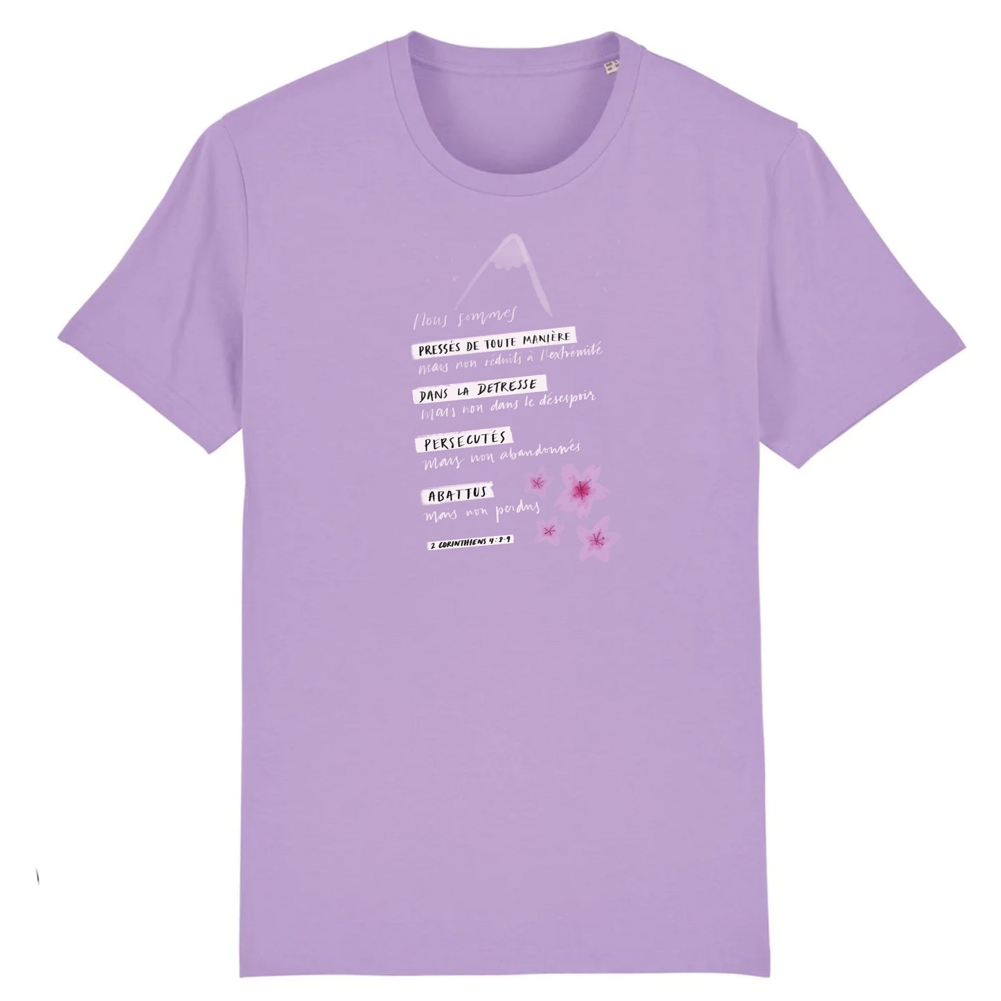 2 Cor 4:7-9 / T-shirt Unisexe - Coton BIO - CREATOR