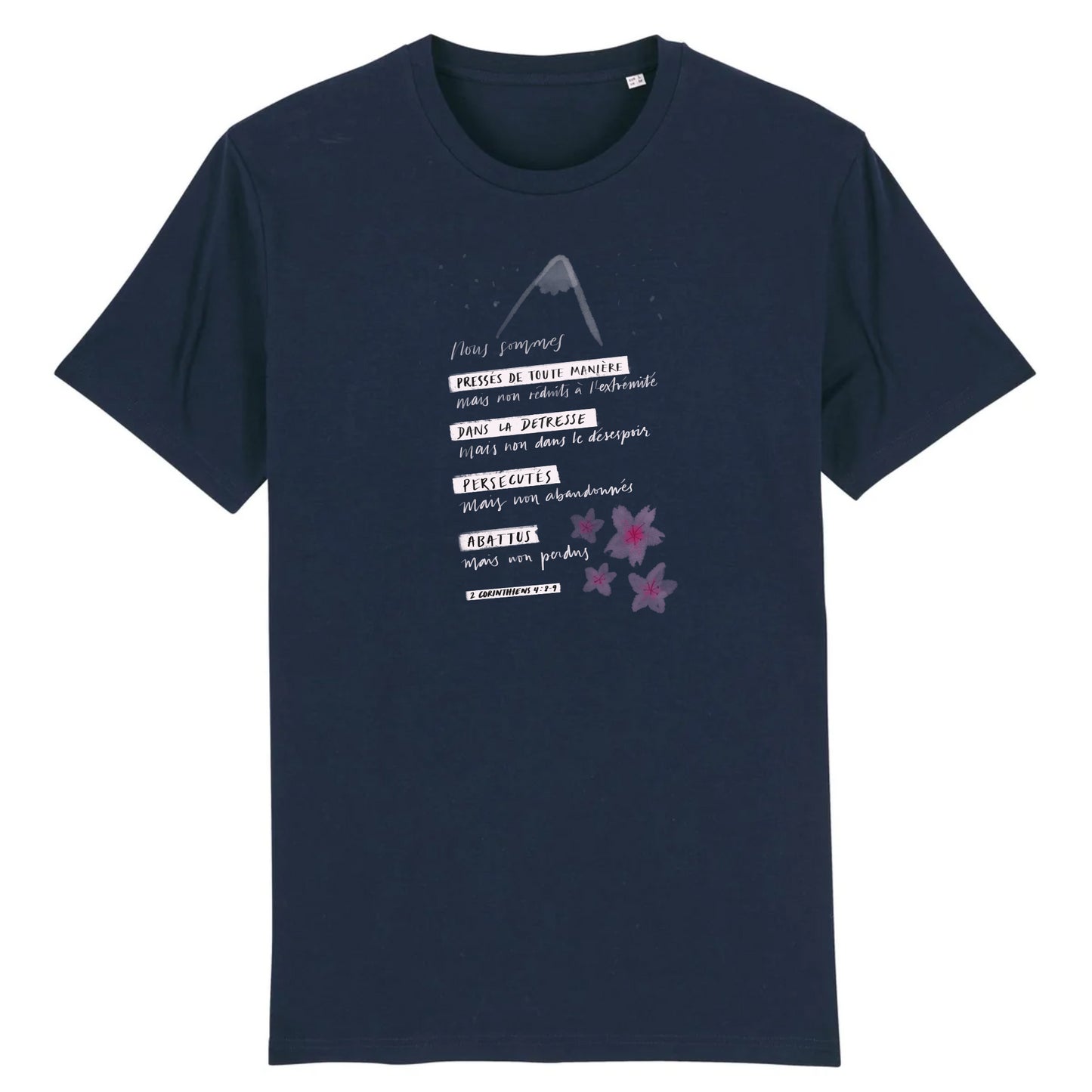 2 Cor 4:7-9 / T-shirt Unisexe - Coton BIO - CREATOR