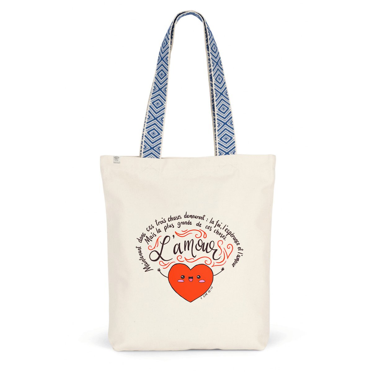 L'Amour / Totebag Ethnique - Coton BIO