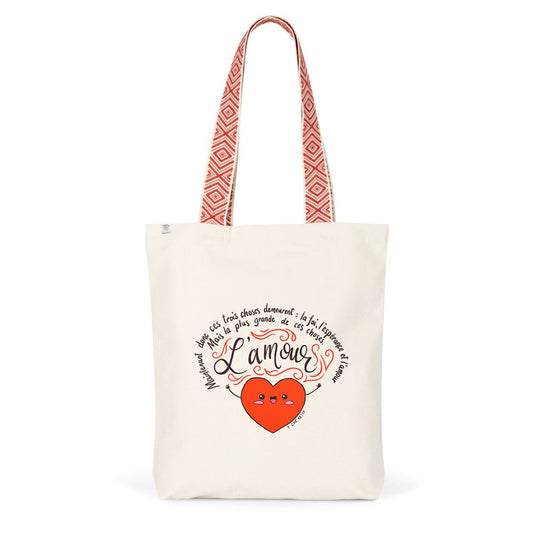 L'Amour / Totebag Ethnique - Coton BIO