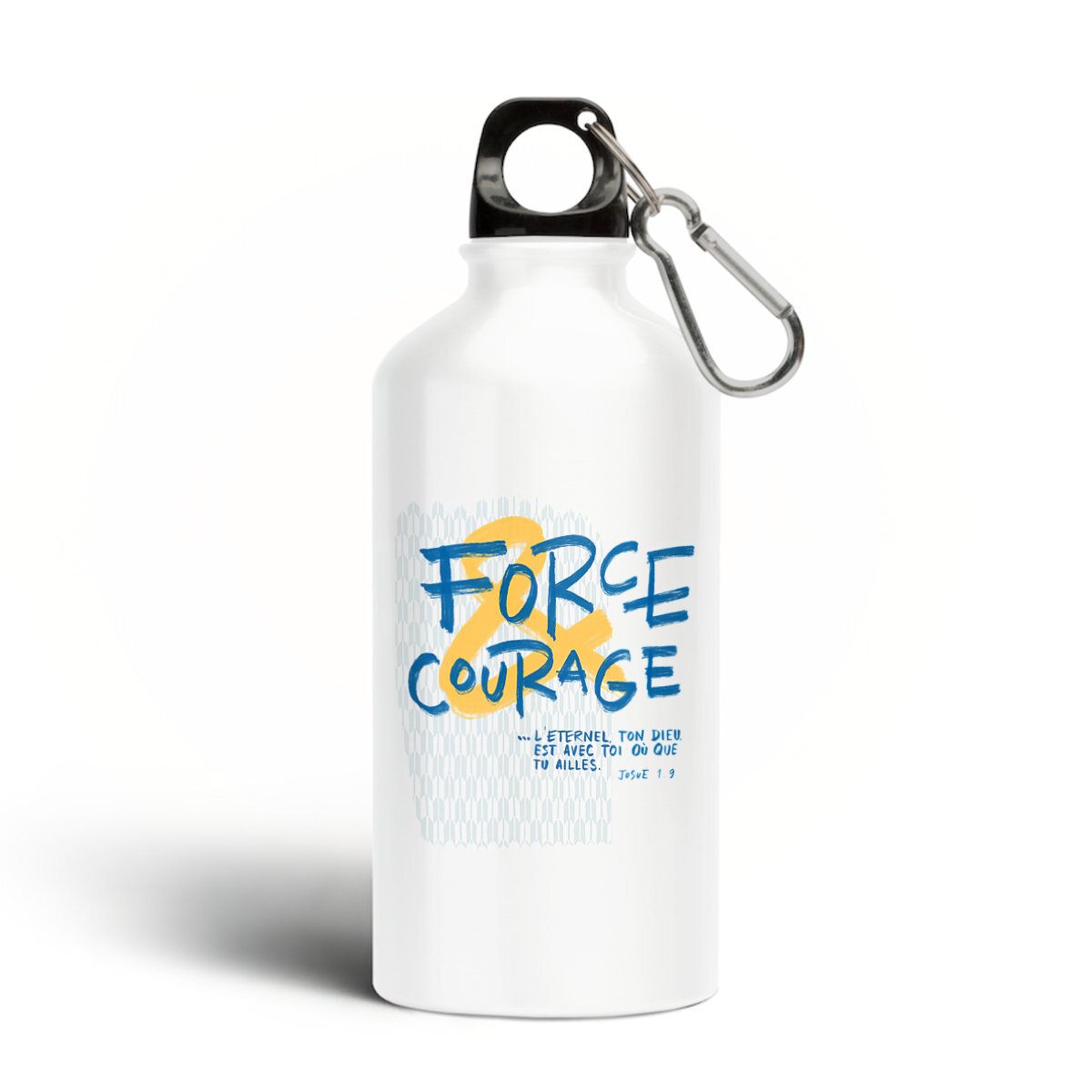 Force et Courage / bouteille en aluminium