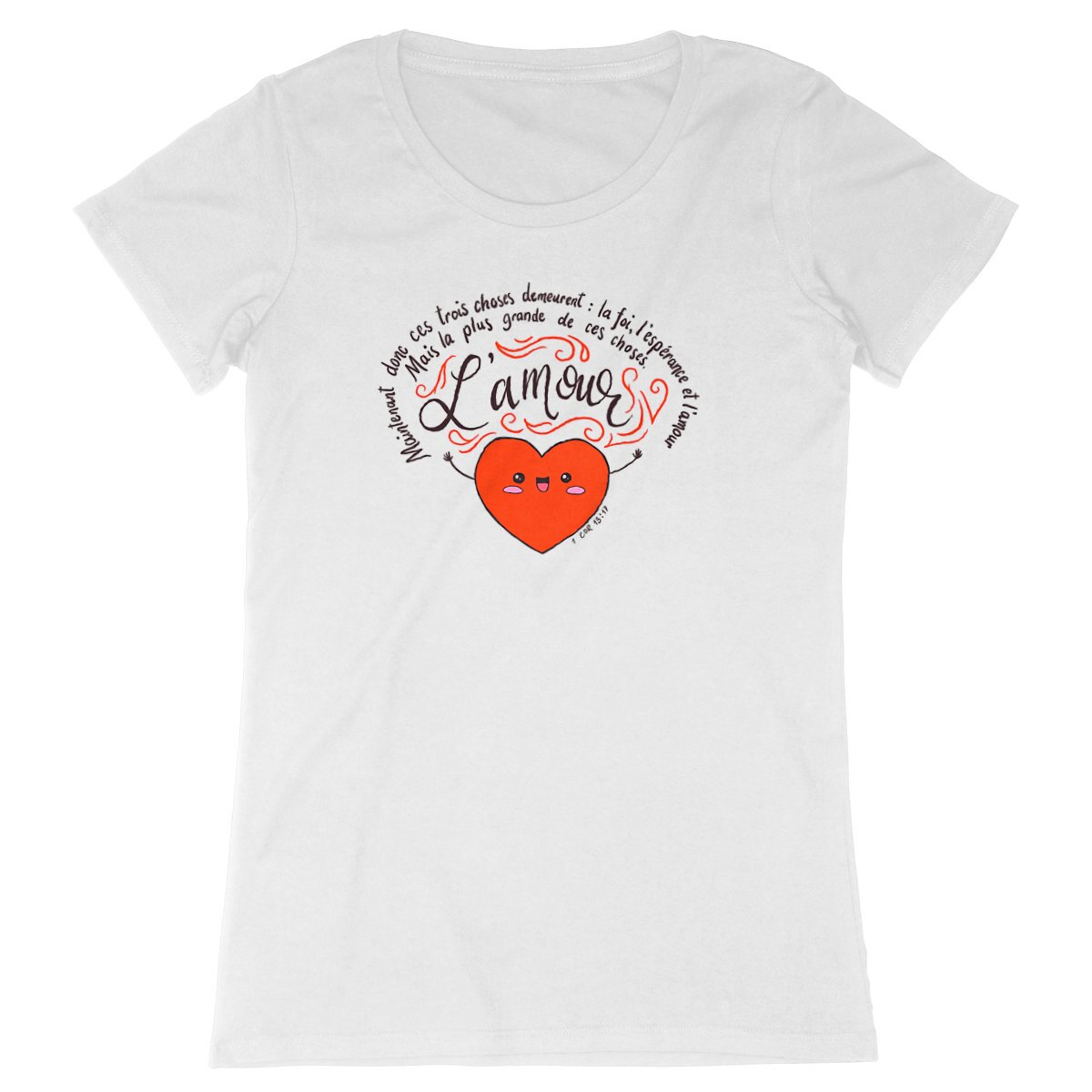 L'Amour / T-shirt Femme 100% Coton BIO - EXPRESSER