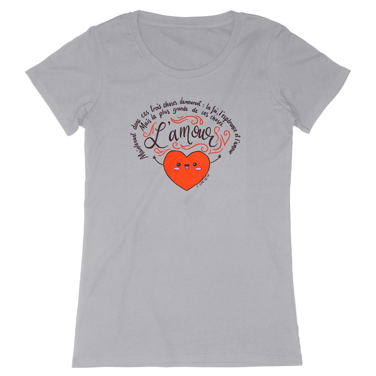 L'Amour / T-shirt Femme 100% Coton BIO - EXPRESSER