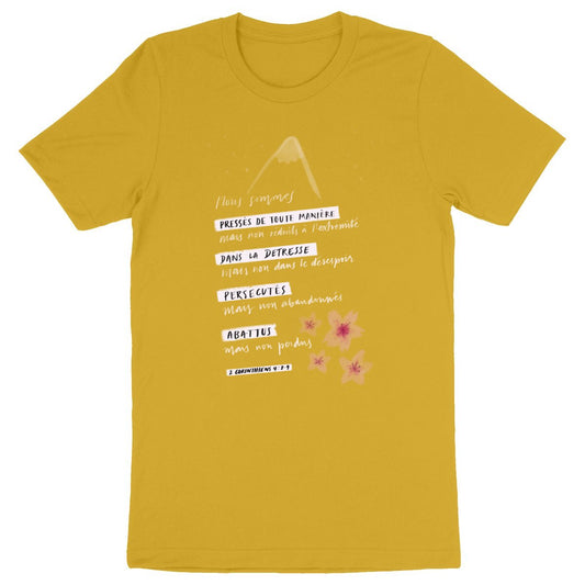Persécuté mais non abandonné / T-shirt Unisexe - Coton BIO - CREATOR