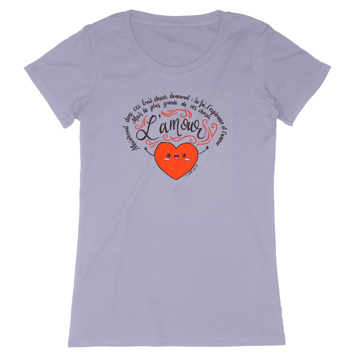 L'Amour / T-shirt Femme 100% Coton BIO - EXPRESSER