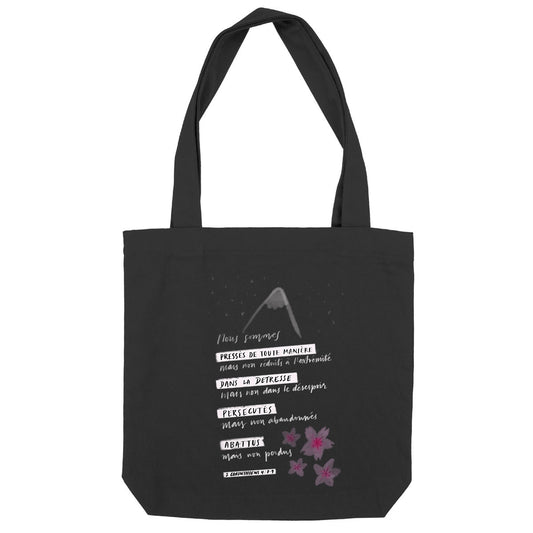 Persécuté mais non abandonné / Totebag - BIO - 100% recyclé